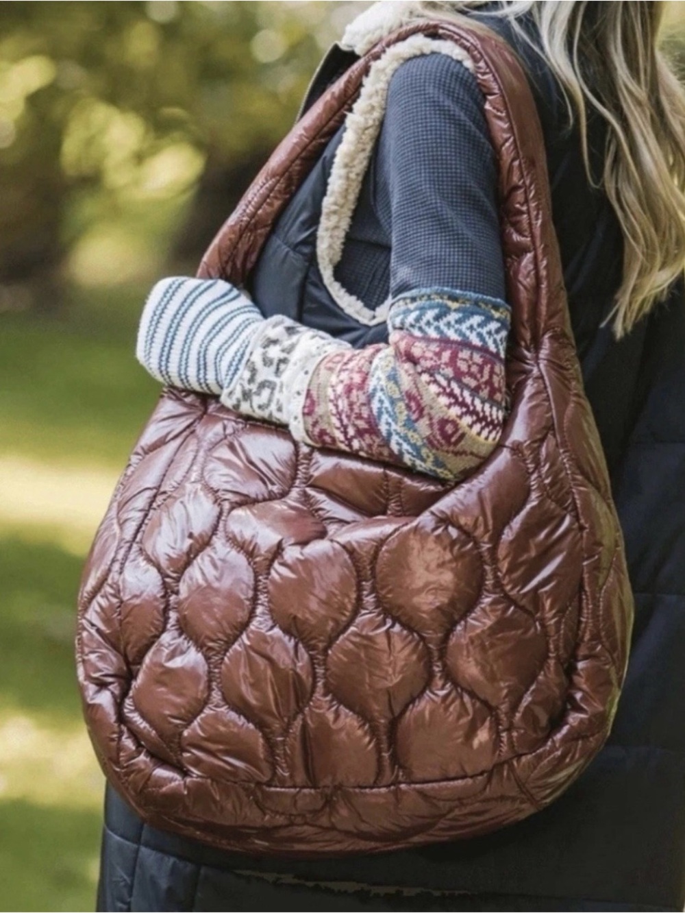FP Movement by Free People Surplus Shine Carryall bag